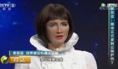 全球首位机器人公民，接受央视采访，惊艳全场！ (3489播放)
